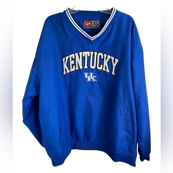 University of Kentucky Pullover Windbreaker Jacket Adult XLg - Picture 1 of 13